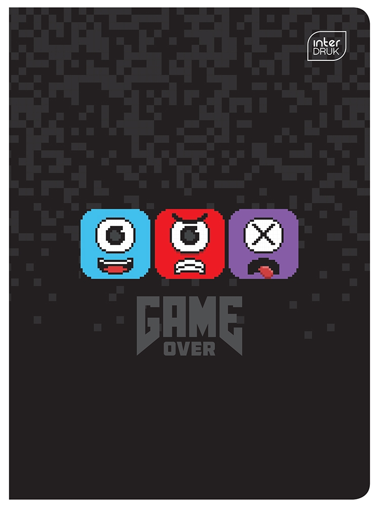 Zeszyt w trzy linie A5/16 Interdruk MIX wzorów